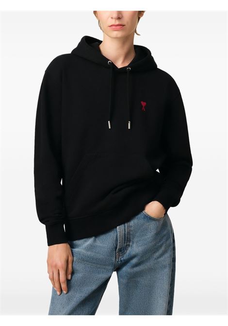 felpa adc uomo nera AMI PARIS | BFUSW235.730001